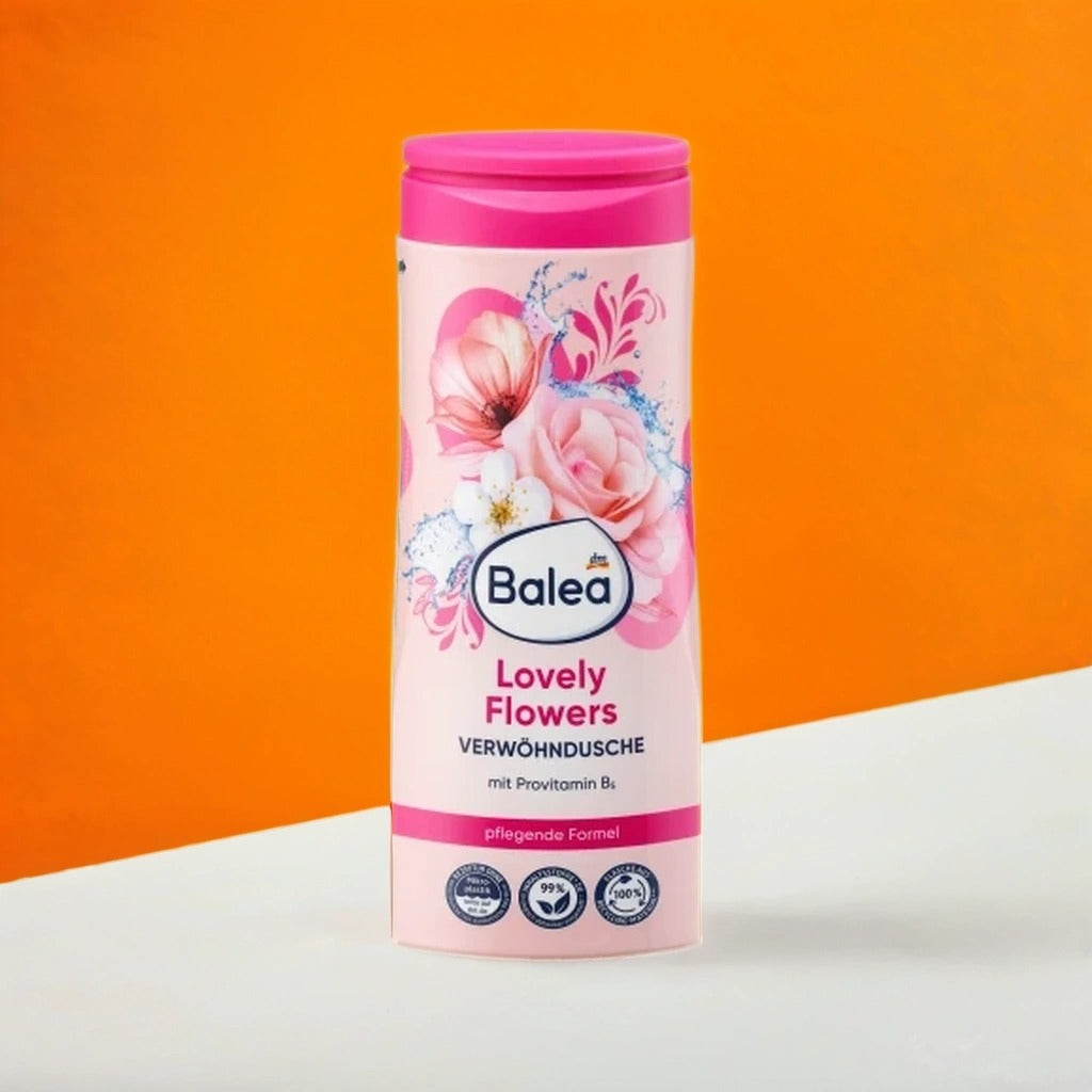 BALEA - GEL DOUCHE COCOONING LOVELY FLOWERS, 300 ML