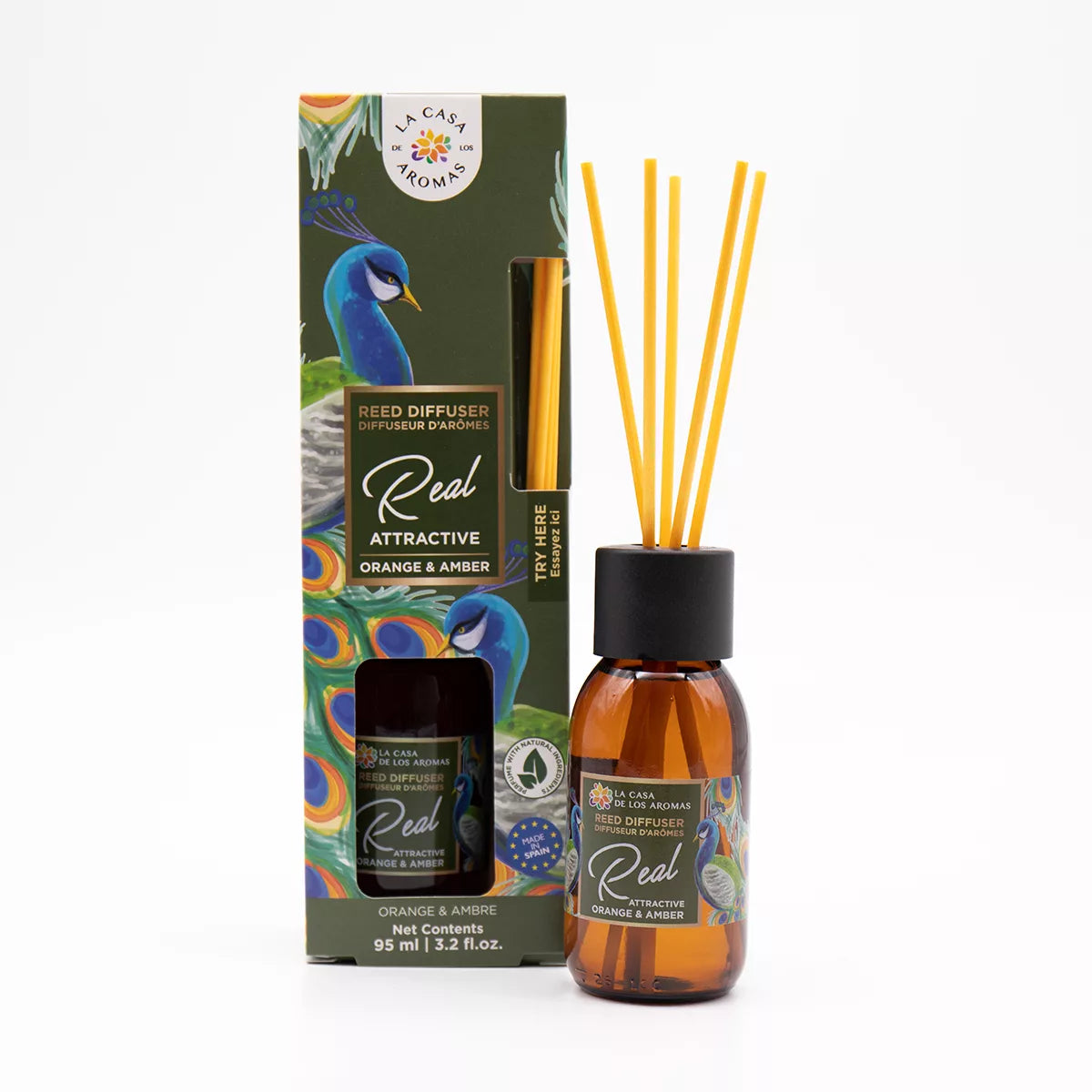 LACASADELOSAROMAS - MIKADO AMBIENTADOR REAL ATTRACTIVE, 95ML