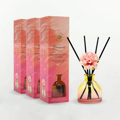 LACASADELOSAROMAS - AMBIENTADOR MIKADO BOUQUET JAZMÍN & CEDRO 40ML