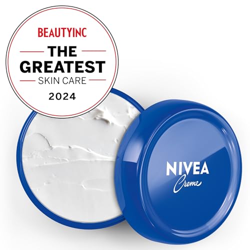 NIVEA Creme Body, Face and Hand Moisturizing Cream, 16 Oz Jar