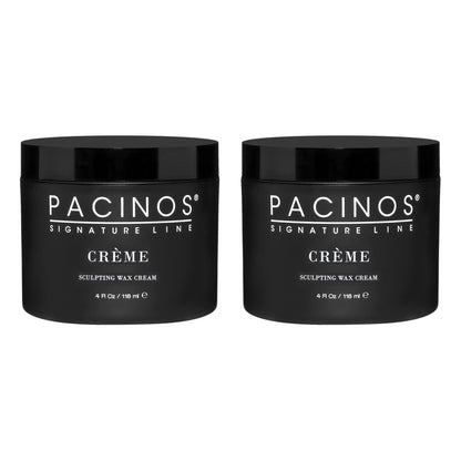 Pacinos Creme Hair Sculpting Wax Cream - Water Soluble Medium Shine Styling Cream