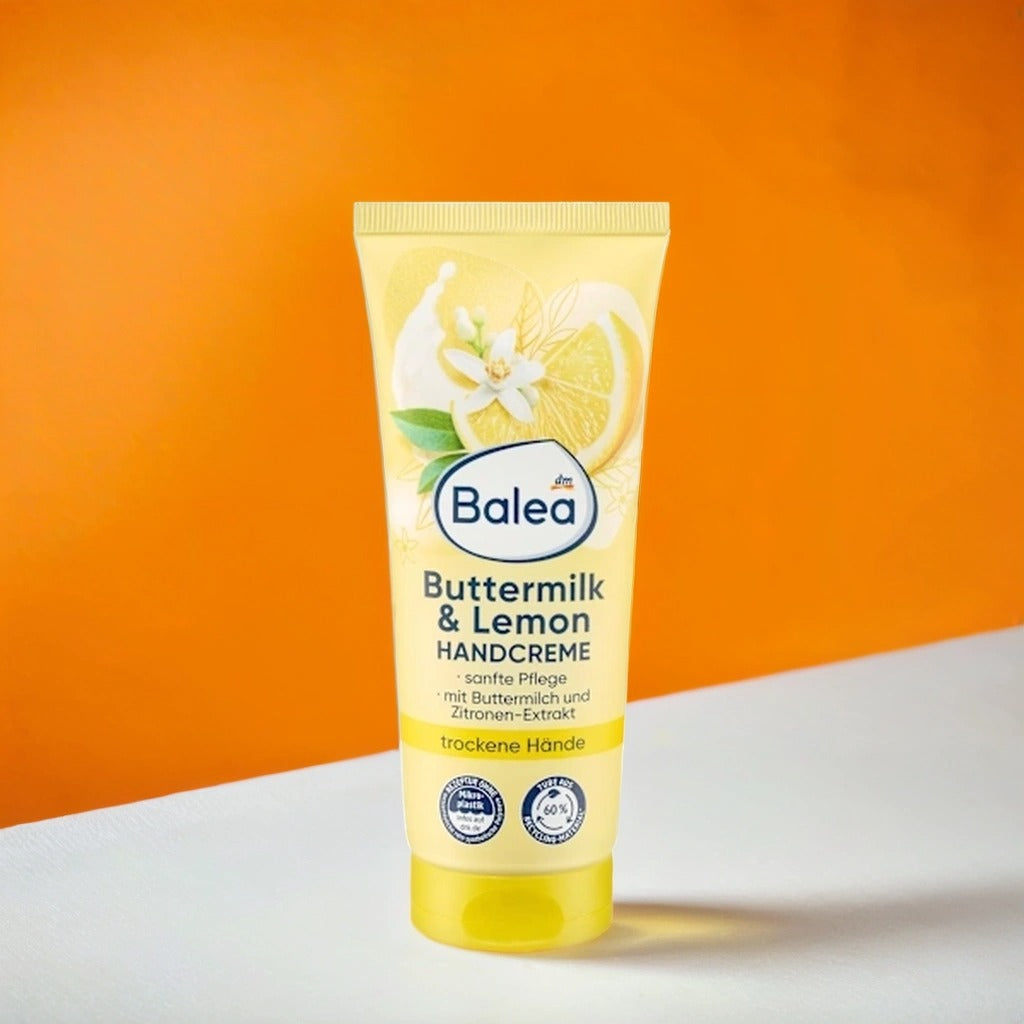 BALEA - CRÈME POUR LES MAINS AU BABEURRE ET AU CITRON, 100 ML