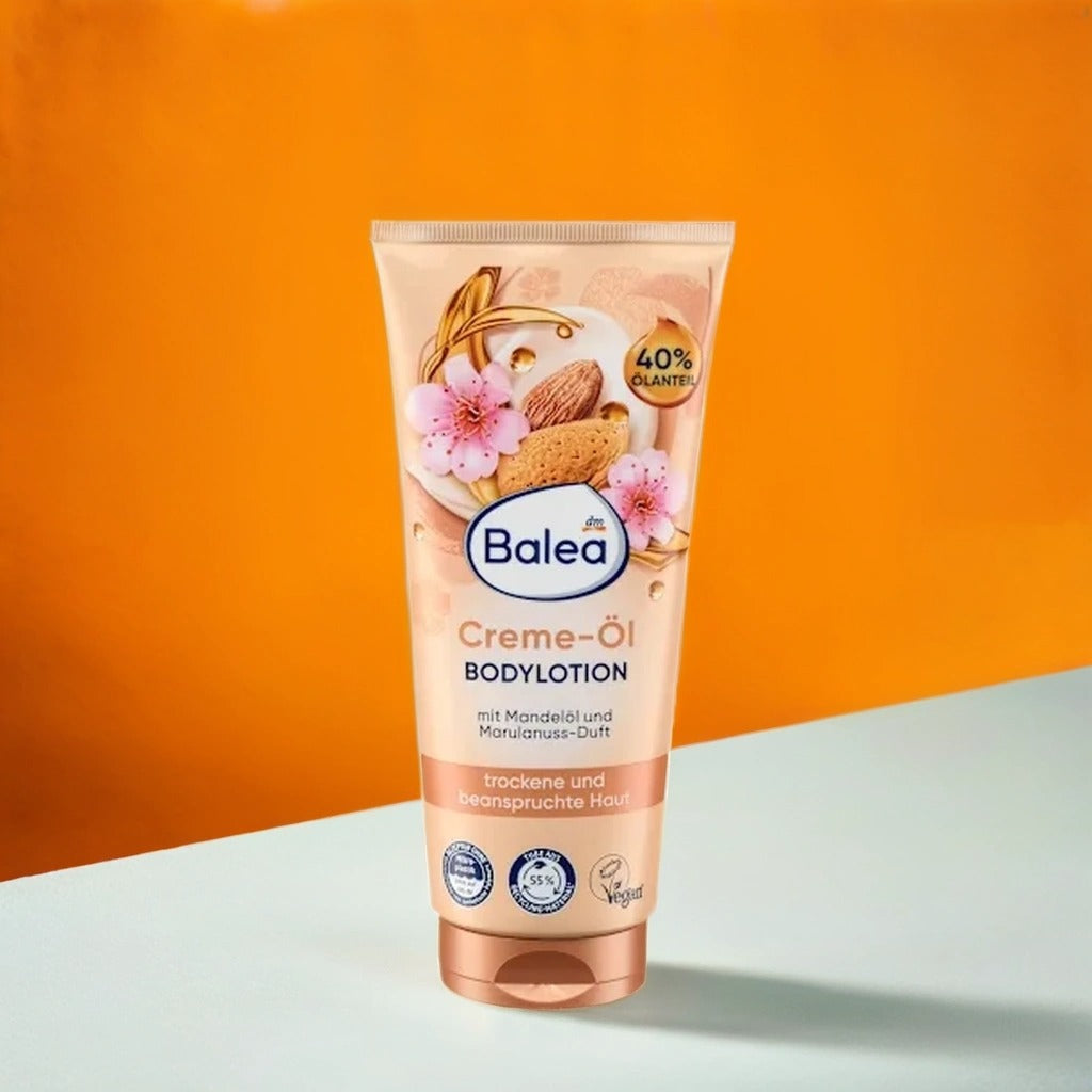 BALEA - LOTION POUR LE CORPS CRÈME-HUILE D'AMANDE, 200 ML