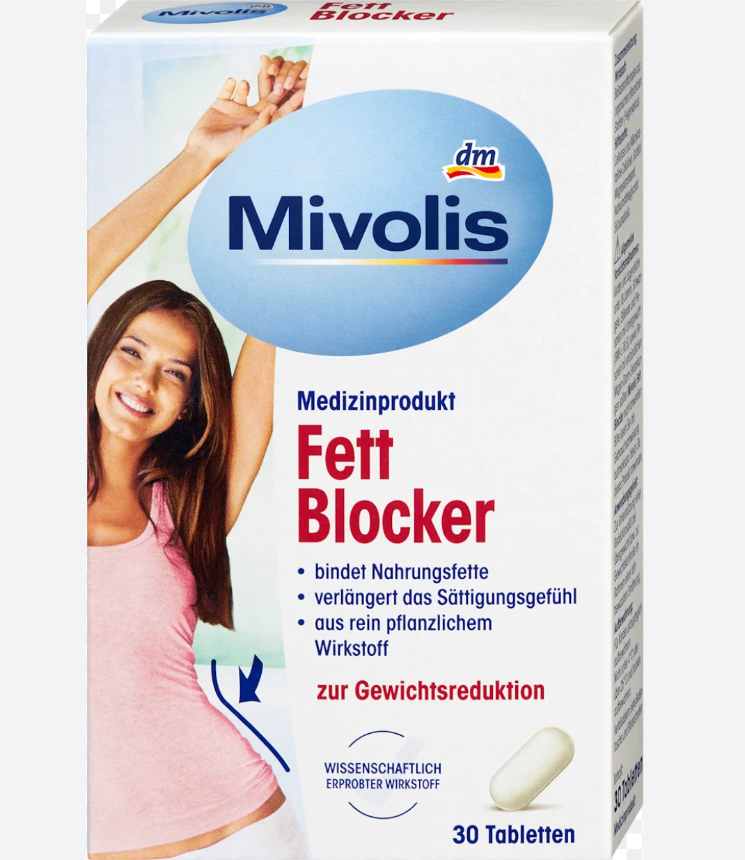 Mivolis Bloqueur de Graisse Pour Perdre du Poids 30 Comprimé