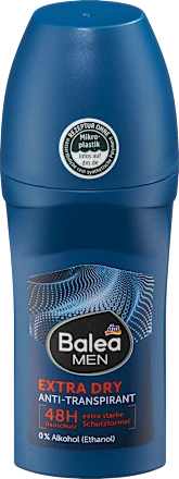 BALEA HOMMES - DÉODORANT ANTI-TRANSPIRANT ROLL-ON EXTRA SEC, 50 ML