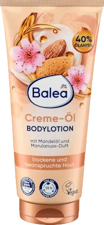 BALEA - LOTION POUR LE CORPS CRÈME-HUILE D'AMANDE, 200 ML