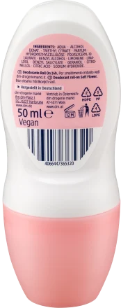 BALEA - DÉODORANT ROLL-ON SOFT FLOWER, 50 ML