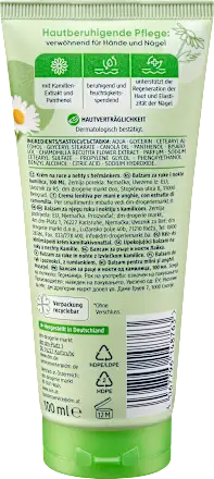 BALEA - BAUME MAINS ET ONGLES À LA CAMOMILLE, 100 ML